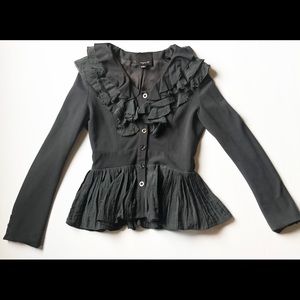 Aryn K. ruffle jacket (flaw)
